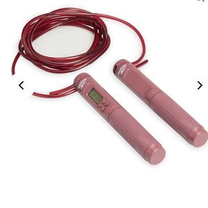 Reebok 2-in-1 Digital Maroon Jump Rope, NWT